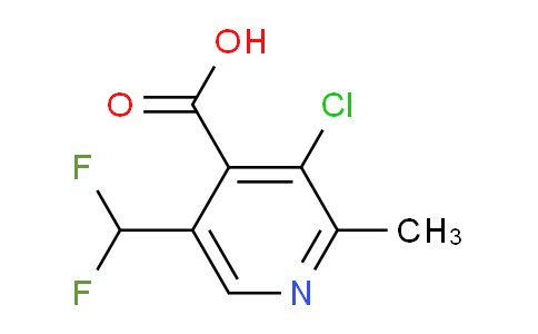 AM206243 | 1805360-84-2 | 3-Chloro-5-(difluoromethyl)-2-methylpyridine-4-carboxylic acid