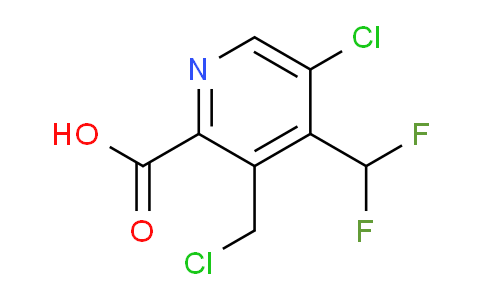 AM206244 | 1806874-69-0 | 5-Chloro-3-(chloromethyl)-4-(difluoromethyl)pyridine-2-carboxylic acid