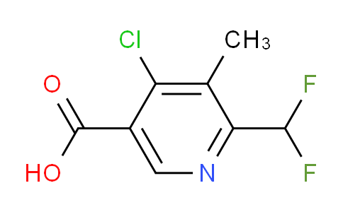 AM206245 | 1804491-79-9 | 4-Chloro-2-(difluoromethyl)-3-methylpyridine-5-carboxylic acid