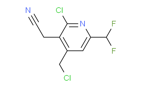 AM206253 | 1805275-25-5 | 2-Chloro-4-(chloromethyl)-6-(difluoromethyl)pyridine-3-acetonitrile
