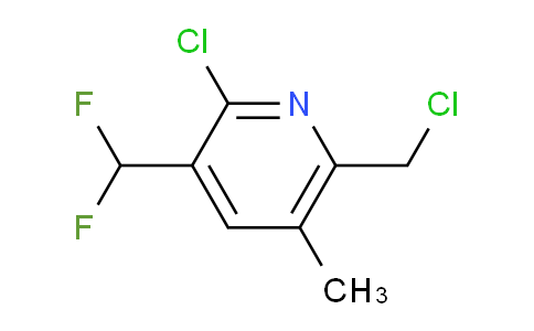 AM206255 | 1805275-10-8 | 2-Chloro-6-(chloromethyl)-3-(difluoromethyl)-5-methylpyridine