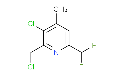 AM206257 | 1804490-40-1 | 3-Chloro-2-(chloromethyl)-6-(difluoromethyl)-4-methylpyridine