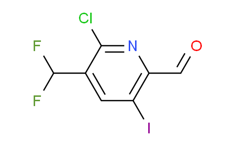 AM206269 | 1805264-45-2 | 2-Chloro-3-(difluoromethyl)-5-iodopyridine-6-carboxaldehyde