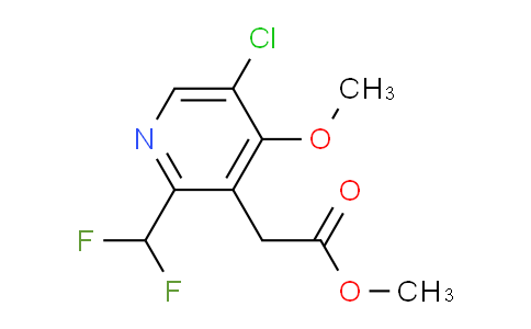 AM206270 | 1805083-89-9 | Methyl 5-chloro-2-(difluoromethyl)-4-methoxypyridine-3-acetate