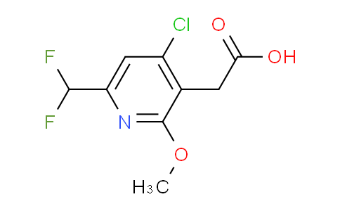 AM206275 | 1805405-95-1 | 4-Chloro-6-(difluoromethyl)-2-methoxypyridine-3-acetic acid