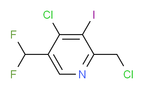 AM206278 | 1806939-50-3 | 4-Chloro-2-(chloromethyl)-5-(difluoromethyl)-3-iodopyridine