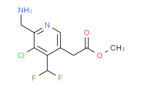AM206279 | 1805180-42-0 | Methyl 2-(aminomethyl)-3-chloro-4-(difluoromethyl)pyridine-5-acetate