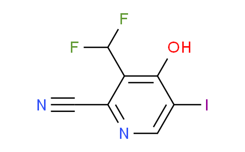 AM206280 | 1805281-57-5 | 2-Cyano-3-(difluoromethyl)-4-hydroxy-5-iodopyridine
