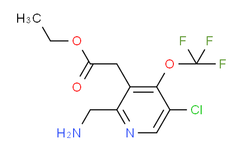 AM20629 | 1804558-48-2 | Ethyl 2-(aminomethyl)-5-chloro-4-(trifluoromethoxy)pyridine-3-acetate