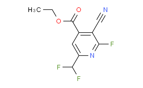 AM206292 | 1806845-13-5 | Ethyl 3-cyano-6-(difluoromethyl)-2-fluoropyridine-4-carboxylate