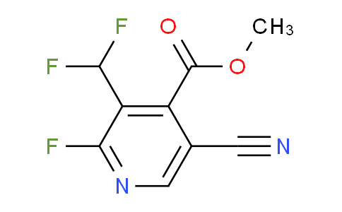 AM206297 | 1805390-38-8 | Methyl 5-cyano-3-(difluoromethyl)-2-fluoropyridine-4-carboxylate