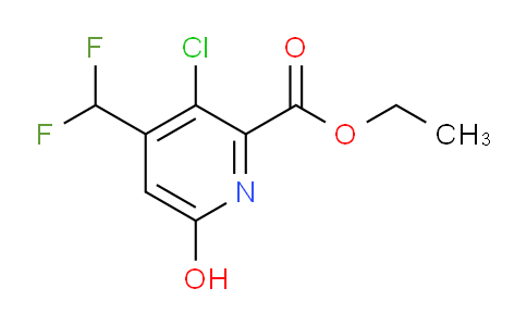 AM206303 | 1804673-91-3 | Ethyl 3-chloro-4-(difluoromethyl)-6-hydroxypyridine-2-carboxylate