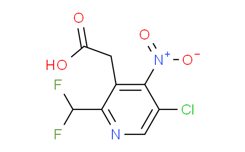 AM206304 | 1806891-15-5 | 5-Chloro-2-(difluoromethyl)-4-nitropyridine-3-acetic acid