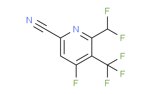 AM206305 | 1805358-65-9 | 6-Cyano-2-(difluoromethyl)-4-fluoro-3-(trifluoromethyl)pyridine