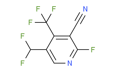 AM206307 | 1804490-96-7 | 3-Cyano-5-(difluoromethyl)-2-fluoro-4-(trifluoromethyl)pyridine