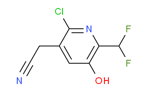 AM206315 | 1805388-93-5 | 2-Chloro-6-(difluoromethyl)-5-hydroxypyridine-3-acetonitrile