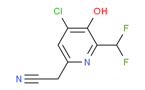 AM206317 | 1805389-50-7 | 4-Chloro-2-(difluoromethyl)-3-hydroxypyridine-6-acetonitrile