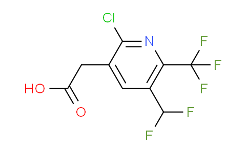 AM206318 | 1806847-11-9 | 2-Chloro-5-(difluoromethyl)-6-(trifluoromethyl)pyridine-3-acetic acid