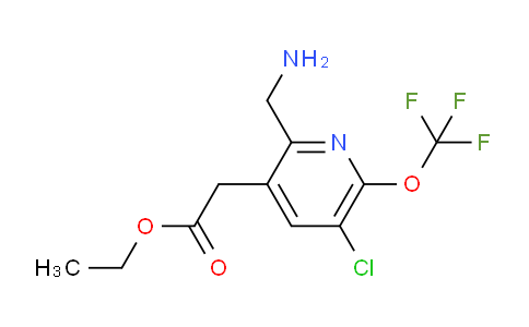 AM20632 | 1804399-32-3 | Ethyl 2-(aminomethyl)-5-chloro-6-(trifluoromethoxy)pyridine-3-acetate