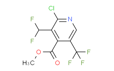 AM206320 | 1806876-02-7 | Methyl 2-chloro-3-(difluoromethyl)-5-(trifluoromethyl)pyridine-4-carboxylate