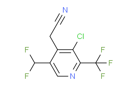 AM206326 | 1807027-60-6 | 3-Chloro-5-(difluoromethyl)-2-(trifluoromethyl)pyridine-4-acetonitrile
