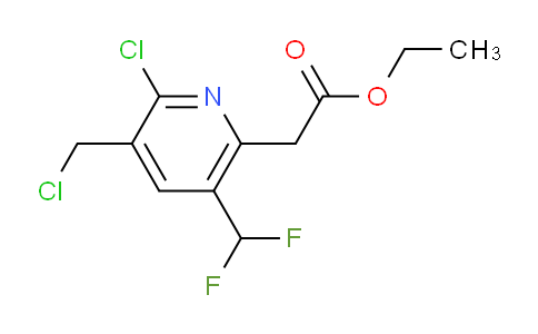 AM206328 | 1805184-00-2 | Ethyl 2-chloro-3-(chloromethyl)-5-(difluoromethyl)pyridine-6-acetate