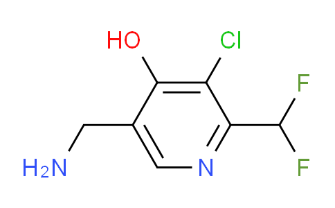 5-(Aminomethyl)-3-chloro-2-(difluoromethyl)-4-hydroxypyridine