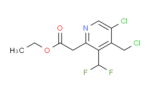 AM206332 | 1807093-72-6 | Ethyl 5-chloro-4-(chloromethyl)-3-(difluoromethyl)pyridine-2-acetate