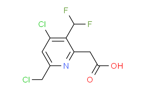 AM206333 | 1804855-58-0 | 4-Chloro-6-(chloromethyl)-3-(difluoromethyl)pyridine-2-acetic acid