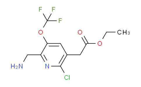 AM20634 | 1804320-41-9 | Ethyl 2-(aminomethyl)-6-chloro-3-(trifluoromethoxy)pyridine-5-acetate