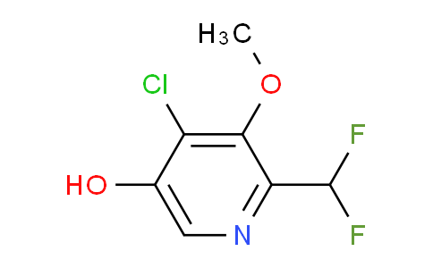 AM206342 | 1804852-55-8 | 4-Chloro-2-(difluoromethyl)-5-hydroxy-3-methoxypyridine