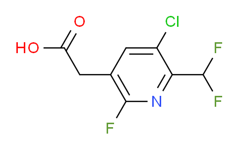 AM206357 | 1805407-61-7 | 3-Chloro-2-(difluoromethyl)-6-fluoropyridine-5-acetic acid