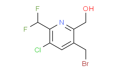 AM206367 | 1805078-35-6 | 3-(Bromomethyl)-5-chloro-6-(difluoromethyl)pyridine-2-methanol