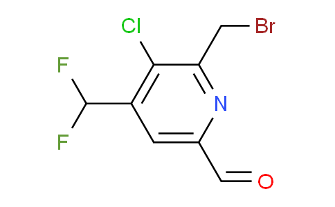AM206368 | 1804492-70-3 | 2-(Bromomethyl)-3-chloro-4-(difluoromethyl)pyridine-6-carboxaldehyde