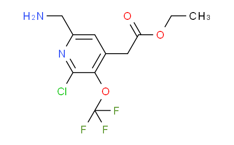 AM20637 | 1804320-45-3 | Ethyl 6-(aminomethyl)-2-chloro-3-(trifluoromethoxy)pyridine-4-acetate