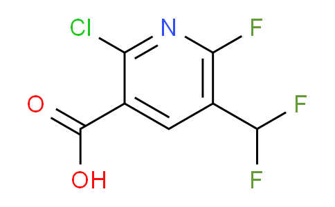 AM206370 | 1805260-64-3 | 2-Chloro-5-(difluoromethyl)-6-fluoropyridine-3-carboxylic acid
