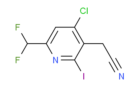 AM206375 | 1805073-79-3 | 4-Chloro-6-(difluoromethyl)-2-iodopyridine-3-acetonitrile