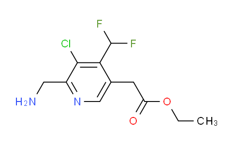 AM206377 | 1806054-00-1 | Ethyl 2-(aminomethyl)-3-chloro-4-(difluoromethyl)pyridine-5-acetate