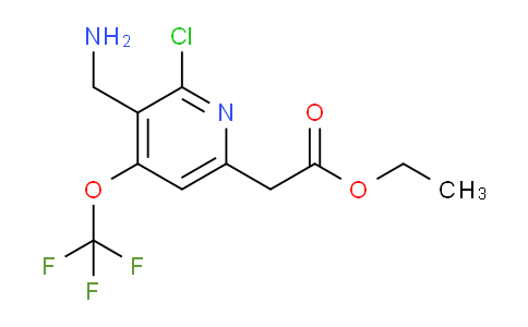 AM20639 | 1803963-26-9 | Ethyl 3-(aminomethyl)-2-chloro-4-(trifluoromethoxy)pyridine-6-acetate