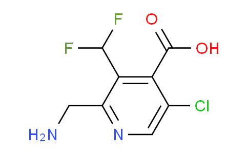 AM206395 | 1807083-70-0 | 2-(Aminomethyl)-5-chloro-3-(difluoromethyl)pyridine-4-carboxylic acid