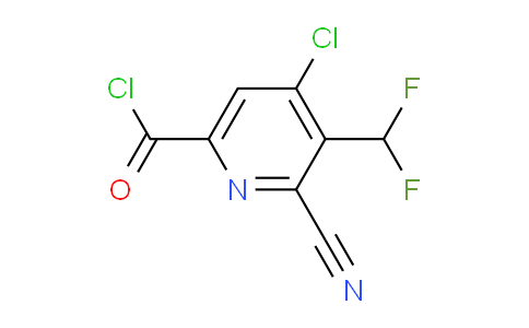 AM206398 | 1805399-41-0 | 4-Chloro-2-cyano-3-(difluoromethyl)pyridine-6-carbonyl chloride