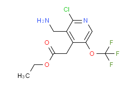 AM20640 | 1804320-51-1 | Ethyl 3-(aminomethyl)-2-chloro-5-(trifluoromethoxy)pyridine-4-acetate