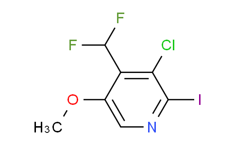 AM206402 | 1806891-96-2 | 3-Chloro-4-(difluoromethyl)-2-iodo-5-methoxypyridine