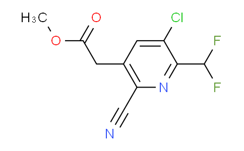 AM206403 | 1806959-53-4 | Methyl 3-chloro-6-cyano-2-(difluoromethyl)pyridine-5-acetate