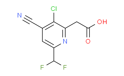 AM206411 | 1804668-79-8 | 3-Chloro-4-cyano-6-(difluoromethyl)pyridine-2-acetic acid