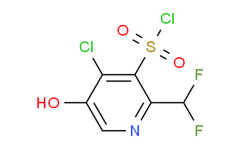 AM206417 | 1806003-77-9 | 4-Chloro-2-(difluoromethyl)-5-hydroxypyridine-3-sulfonyl chloride