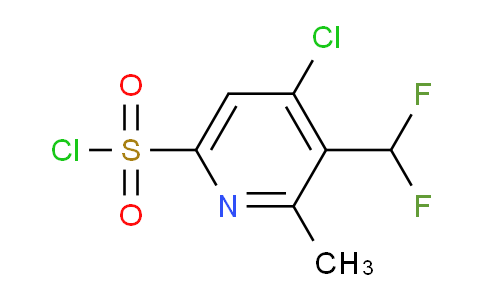 AM206418 | 1805273-41-9 | 4-Chloro-3-(difluoromethyl)-2-methylpyridine-6-sulfonyl chloride