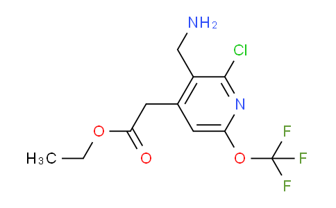 AM20642 | 1805933-92-9 | Ethyl 3-(aminomethyl)-2-chloro-6-(trifluoromethoxy)pyridine-4-acetate