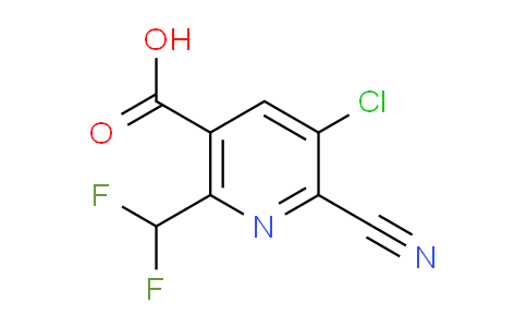 AM206426 | 1805970-86-8 | 3-Chloro-2-cyano-6-(difluoromethyl)pyridine-5-carboxylic acid