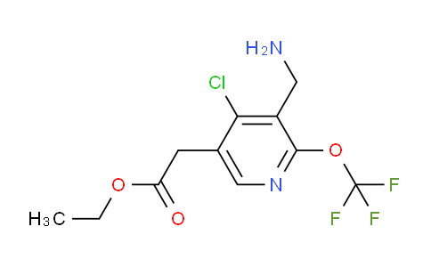 AM20643 | 1803963-36-1 | Ethyl 3-(aminomethyl)-4-chloro-2-(trifluoromethoxy)pyridine-5-acetate
